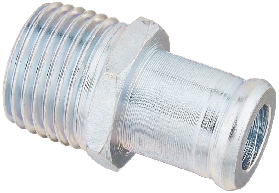 DORMAN 56356 Heater Hose Connectors - 5/8 In. Hose X 1/2 In. Npt X 1-1/2 In. Long Nipple