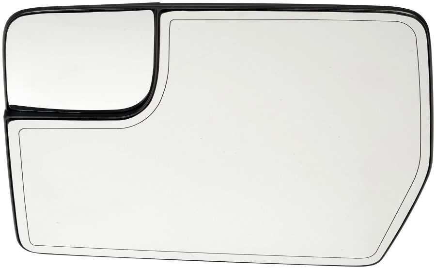 DORMAN 57105 Driver Side Door Mirror Glass Compatible with Select Ford Models