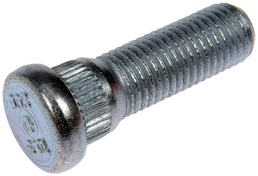 DORMAN 610-266 M12-1.50 Serrated Wheel Stud - 14.20mm Knurl, 40mm Length Compatible with Select Models, 10 Pack