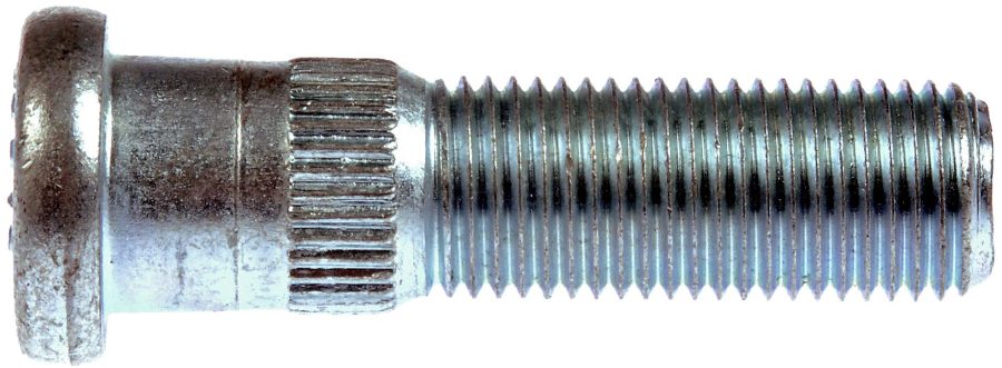 DORMAN 610-332 Front M14-1.50 Serrated Wheel Stud - 16.00mm Knurl, 54.5mm Length Compatible with Select Chevrolet / GMC Models, 10 Pack