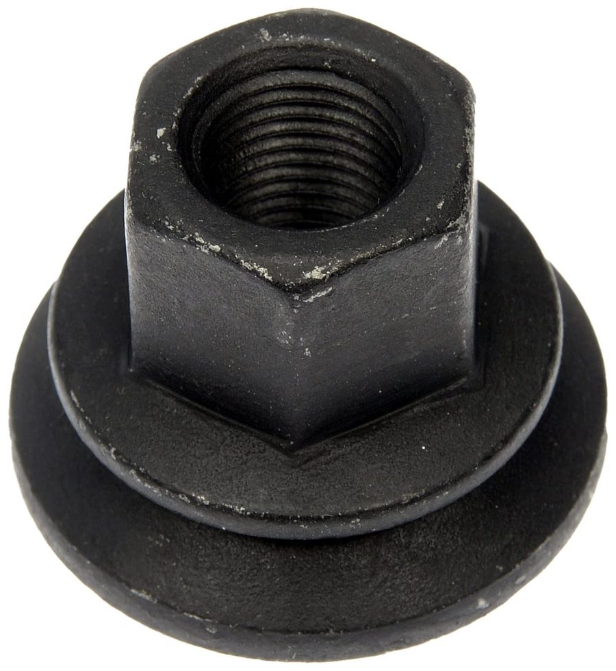 DORMAN 611-936 Wheel Nut M14-1.50 Flange - 22mm Hex, 28.5mm Length Compatible with Select Dodge/Ram Models, Pack of 10, Medium