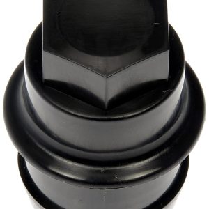 DORMAN 611-949 Wheel Fastener Cover Compatible with Select Chevrolet/GMC Models, Black, Pack of 10