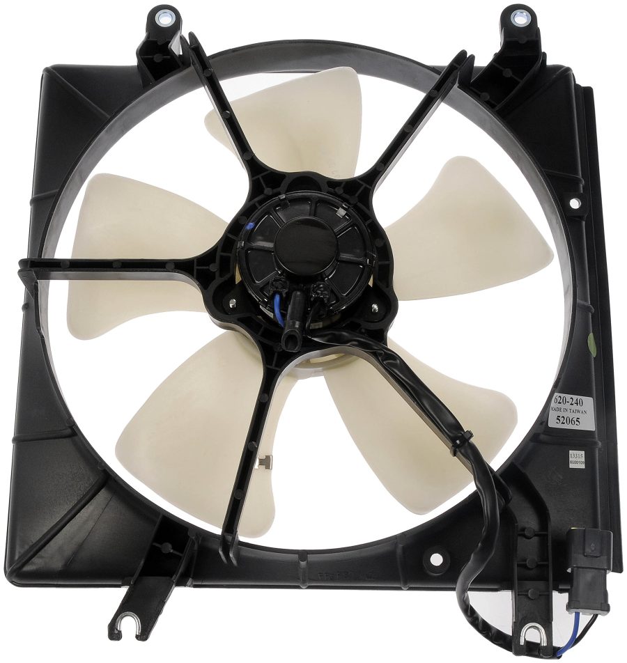 DORMAN 620-240 Engine Cooling Fan Assembly Compatible with Select Acura / Honda Models,Black