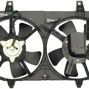 DORMAN 620-416 Engine Cooling Fan Assembly Compatible with Select Infiniti / Nissan Models, Black