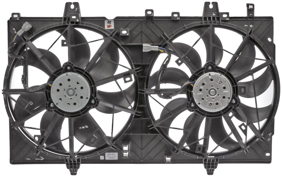 DORMAN 620-472 Engine Cooling Fan Assembly Compatible with Select Nissan Models