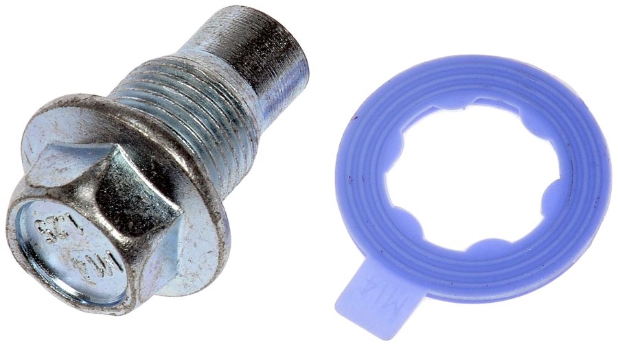 DORMAN 65232 Oil Drain Plug Pilot Point M14-1.25, Head Size 15mm Compatible with Select Models