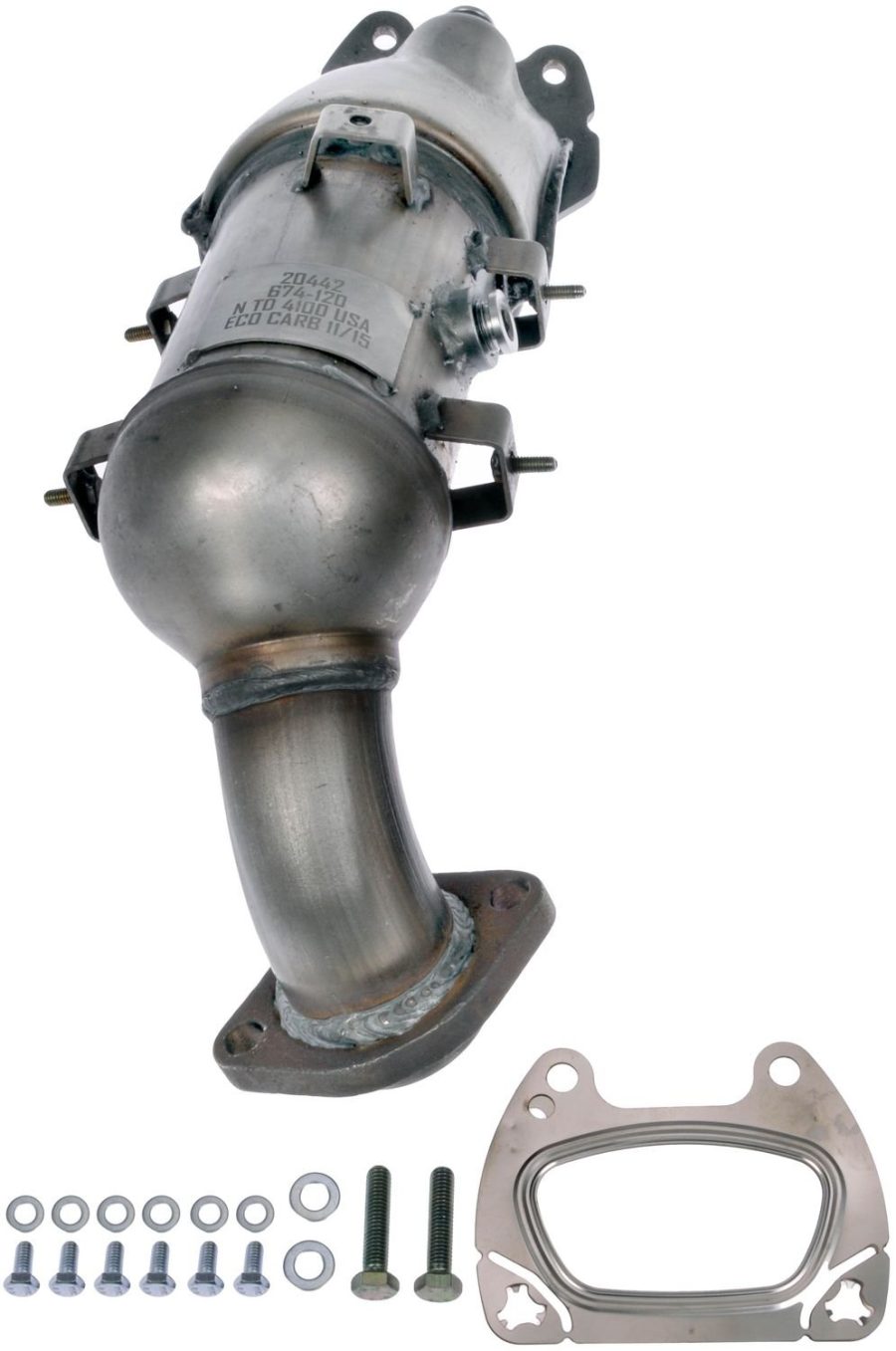 DORMAN 674-120 Front Manifold Converter - Not CARB Compliant Compatible with Select Models (Made in USA)