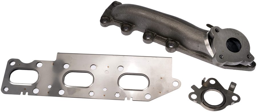 DORMAN 674-424 Passenger Side Exhaust Manifold Kit - Includes Required Gaskets and Hardware Compatible with Select Ford/Lincoln Models