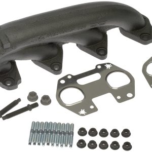 DORMAN 674-694XD Passenger Side Ceramic Coated Exhaust Manifold Kit Compatible with Select Ford/Lincoln Models