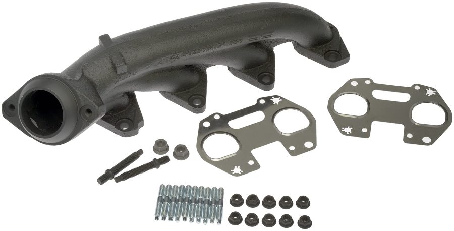 DORMAN 674-694XD Passenger Side Ceramic Coated Exhaust Manifold Kit Compatible with Select Ford/Lincoln Models