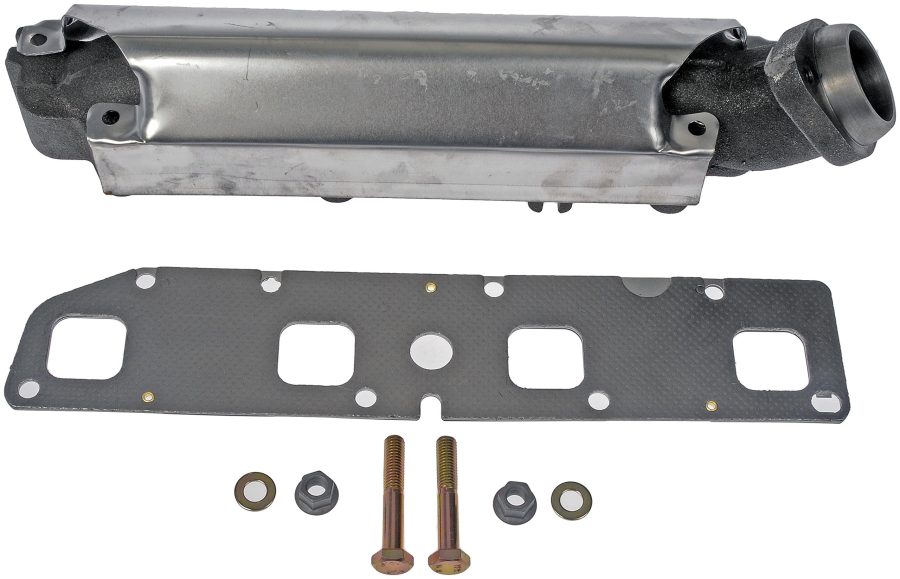 DORMAN 674-906 Driver Side Exhaust Manifold Kit - Includes Required Gaskets and Hardware Compatible with Select Dodge Models