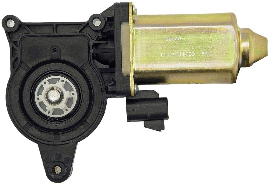 DORMAN 742-123 Power Window Motor Compatible with Select Models , Black