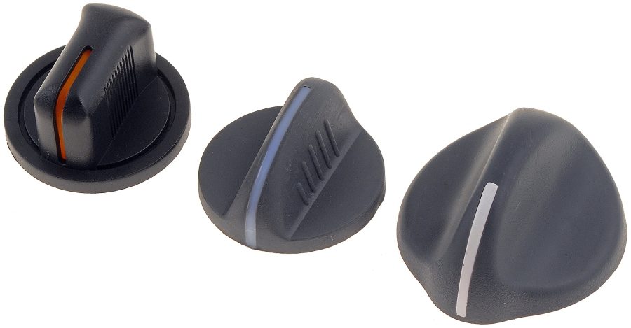 DORMAN 76899 Temperature Control Knob Assortment Compatible with Select Models, 3 Piece