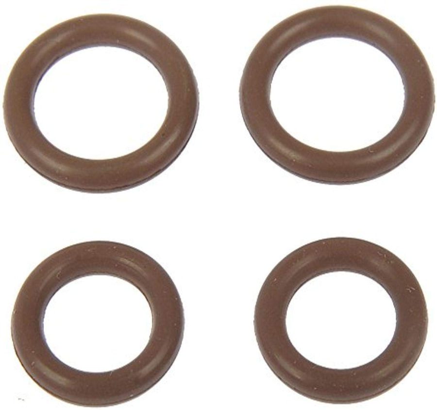 DORMAN 800-013 Multi Purpose O-Ring; OE Solutions; Viton O-Ring Used With Fuel; Two 5/16 Inch and Two 3/8 Inch; Set of 4; Clamshell