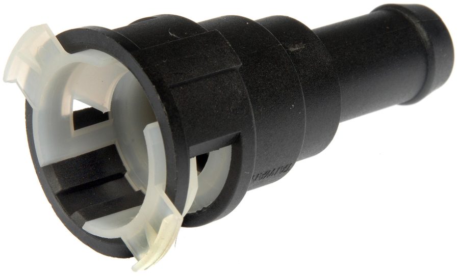 DORMAN 800-404 Heater Hose Connector Compatible with Select Ford / Lincoln Models,Black and white, 1 Count