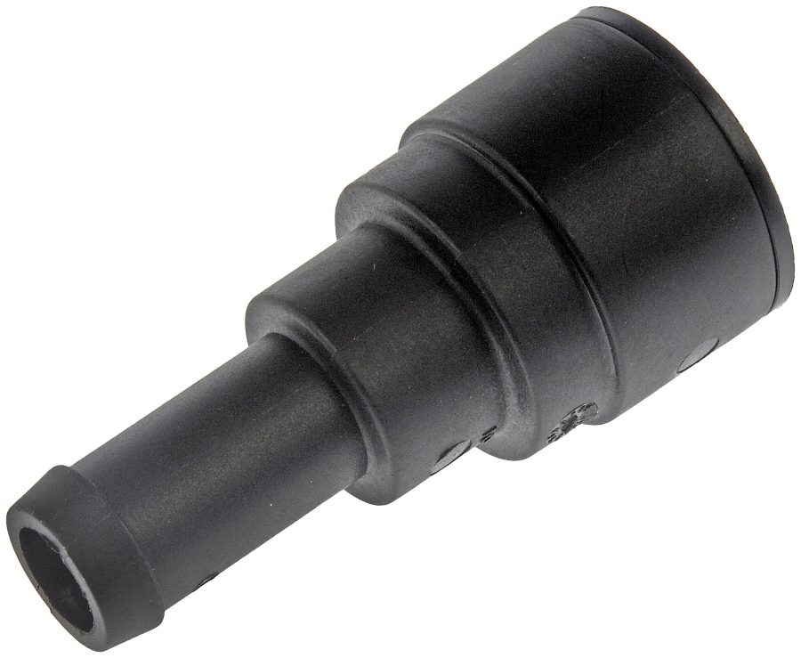 DORMAN 800-409 Coolant Connector - Inlet/Outlet 3/4In. Tube x 5/8In. Hose Compatible with Select Models, Black, 1 Count