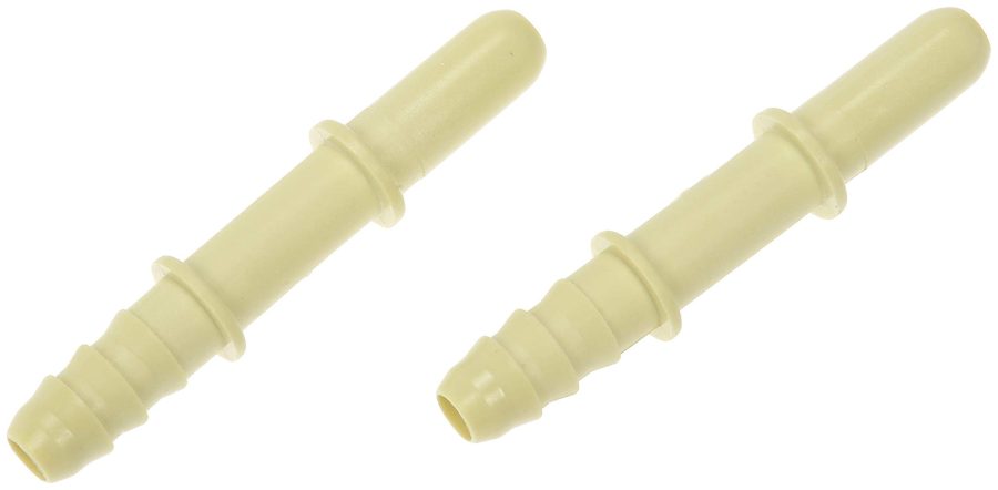 DORMAN 800-580 5/16 In. Heater Hose Connector, Straight To 5/16 In. Barbed, 2 Pack