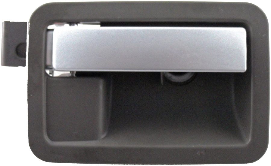 DORMAN 82079 Interior Door Handle Compatible with Select Chrysler/Dodge Models, Smooth Silver Lever; Gray Housing