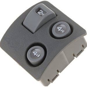 DORMAN 901-059 Four Wheel Drive Selector Switch - Dash Mount Compatible with Select Chevrolet / GMC / Oldsmobile Models,Black