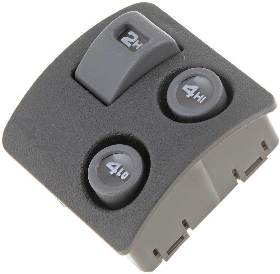 DORMAN 901-059 Four Wheel Drive Selector Switch - Dash Mount Compatible with Select Chevrolet / GMC / Oldsmobile Models,Black