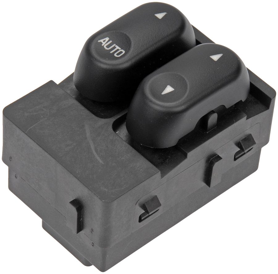 DORMAN 901-334 Front Driver Side Power Window Switch - 2 Button Master Compatible with Select Ford Models