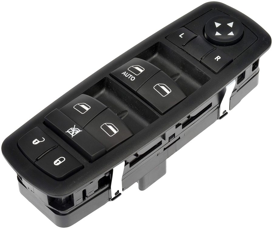 DORMAN 901-482 Front Driver Side Door Window Switch Compatible with Select Dodge / Jeep Models