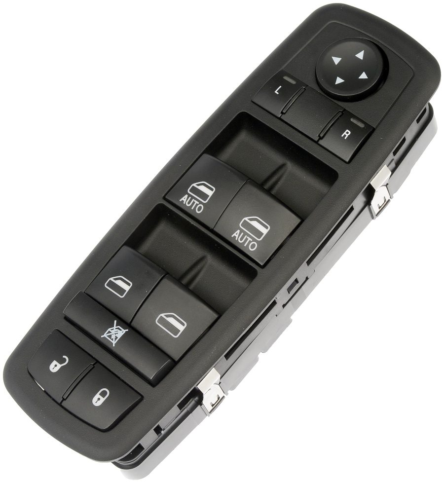 DORMAN 901-490 Front Driver Side Master Window Switch Assembly - 10 Button Compatible with Select Chrysler/Dodge Models