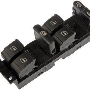 DORMAN 901-500 Front Driver Side Door Window Switch Compatible with Select Volkswagen Models , Black