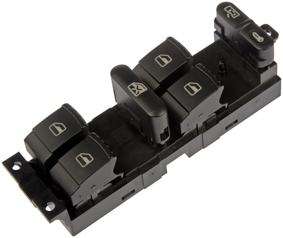 DORMAN 901-500 Front Driver Side Door Window Switch Compatible with Select Volkswagen Models , Black