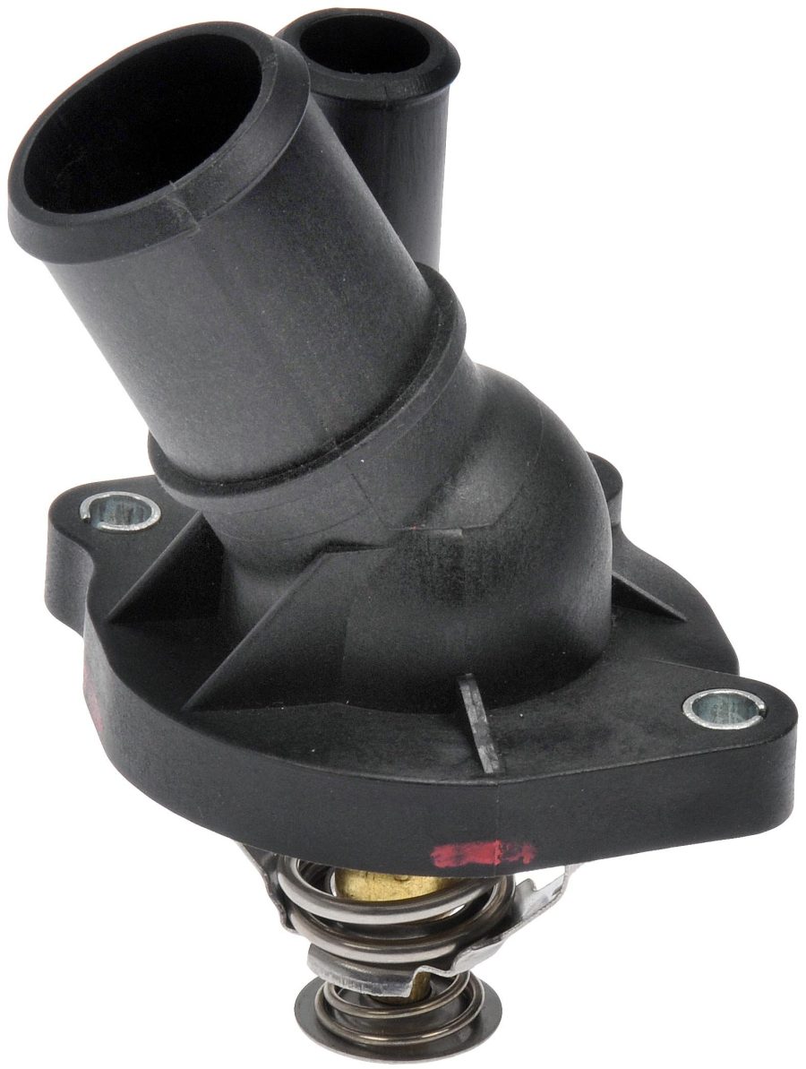 DORMAN 902-733 Engine Coolant Thermostat Housing Assembly Compatible with Select Models, Black