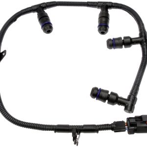 DORMAN 904-249 Driver Side Diesel Glow Plug Wiring Harness Compatible with Select Ford Models, Black