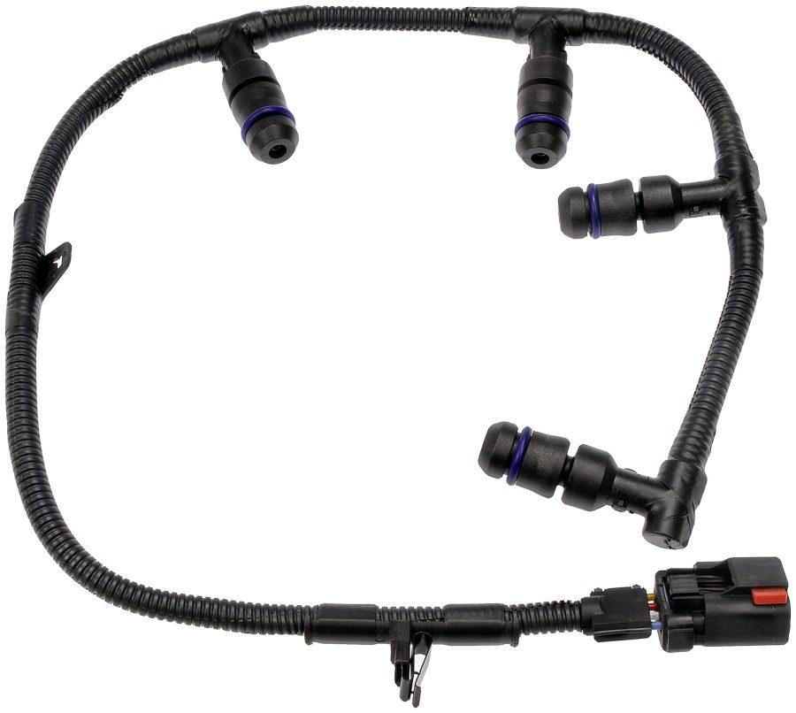 DORMAN 904-249 Driver Side Diesel Glow Plug Wiring Harness Compatible with Select Ford Models, Black