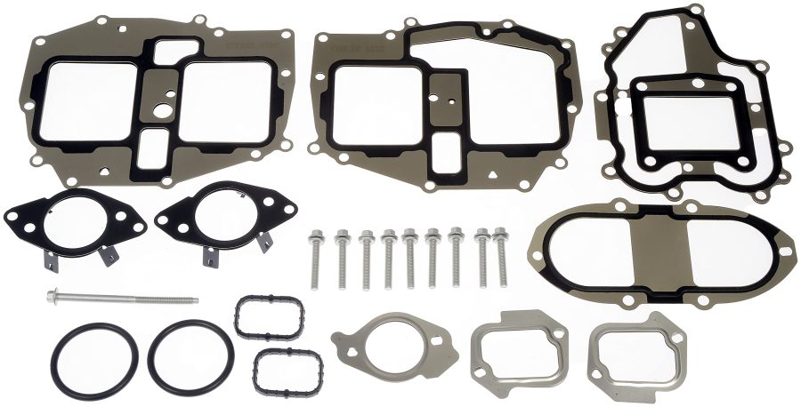 DORMAN 904-332 Exhaust Gas Recirculation (EGR) Cooler Gasket Kit Compatible with Select Ford Models