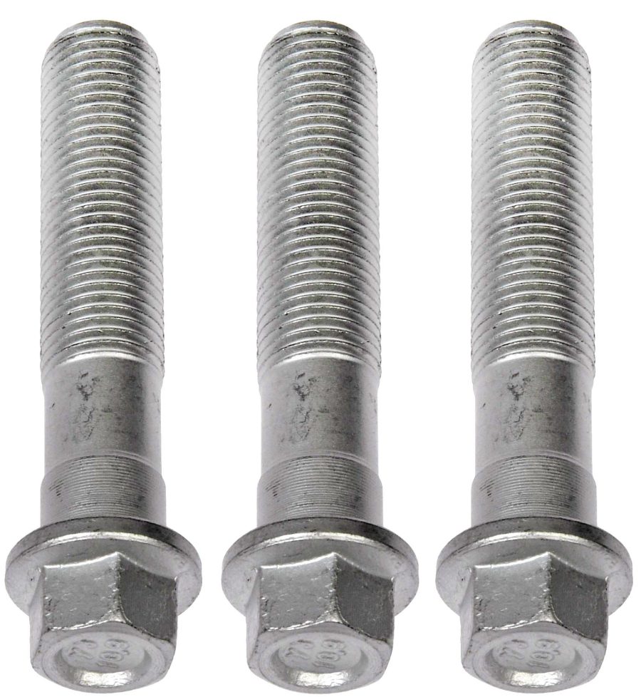 DORMAN 917-517 Front Wheel Hub Bolt Compatible with Select Models, 3 Pack