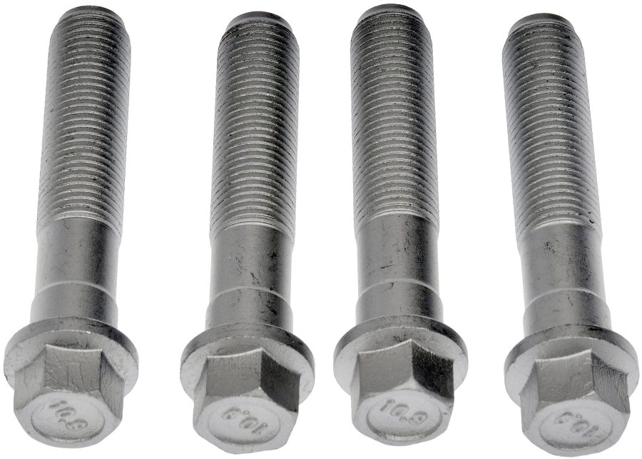 DORMAN 917-519 Front Wheel Hub Bolt Compatible with Select Chevrolet / GMC Models, 4 Pack