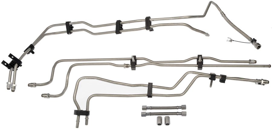 DORMAN 919-844 Stainless Steel Fuel Line Kit Compatible with Select Chevrolet / GMC Models (OE FIX)