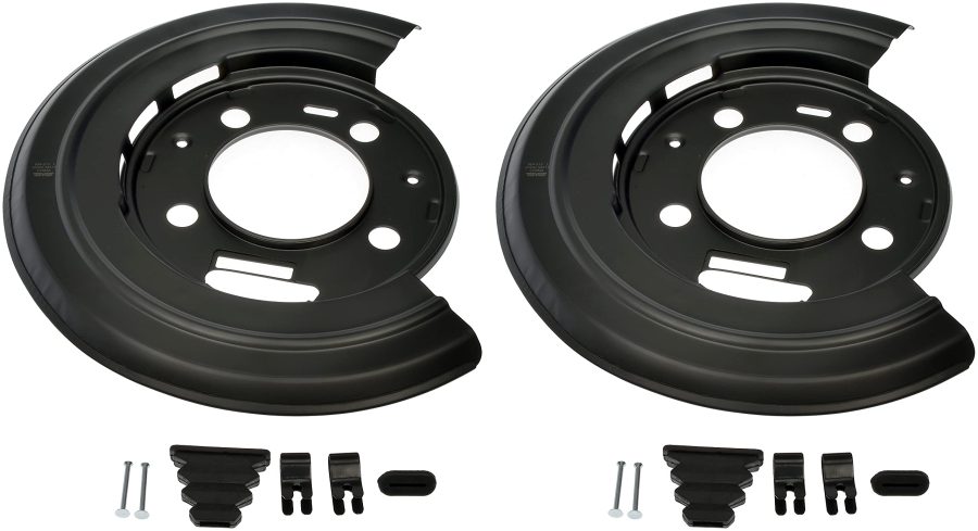 DORMAN 924-212 Brake Backing Plate - 1 Pair Compatible with Select Ford Models