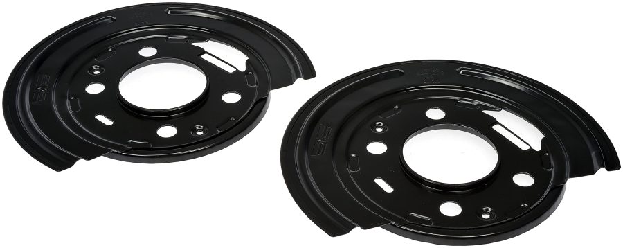 DORMAN 924-223 Rear Brake Dust Shield - 1 Pair Compatible with Select Cadillac / Chevrolet / GMC Models