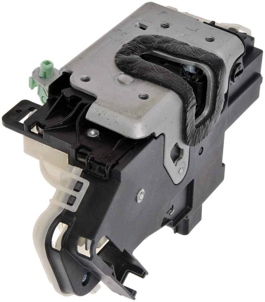 DORMAN 937-677 Rear Driver Side Door Lock Actuator Motor Compatible with Select Ford / Lincoln Models, Grey & Black