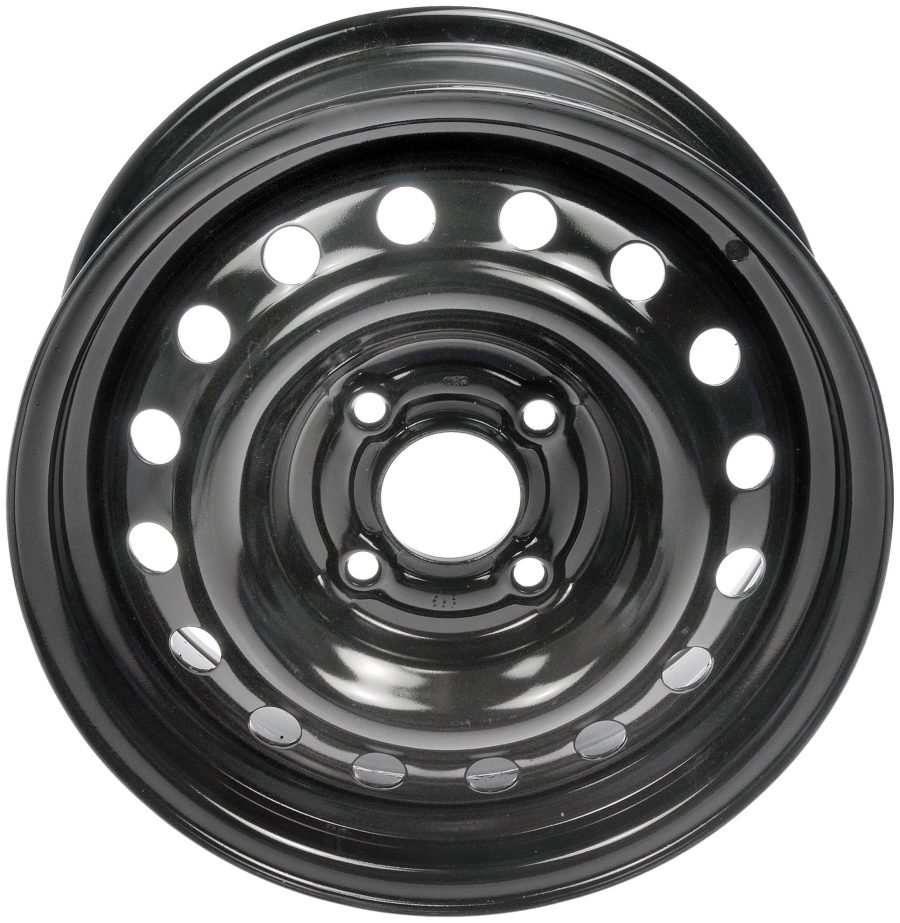 DORMAN 939-226 15 X 6.5 In. Steel Wheel Compatible with Select Nissan Models, Black