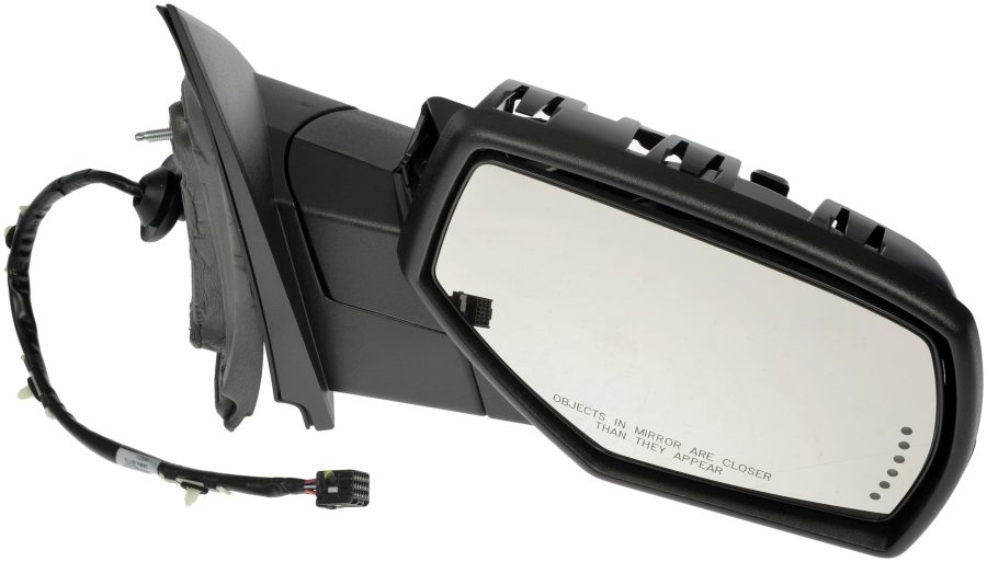 DORMAN 959-217 Passenger Side Power Door Mirror - Folding with Signal Compatible with Select Chevrolet/GMC Models