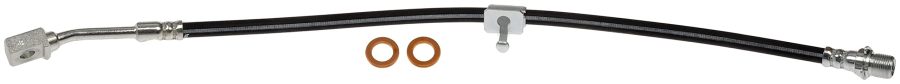 DORMAN H36952 Front Driver Side Brake Hydraulic Hose Compatible with Select Chevrolet / GMC Models, Black