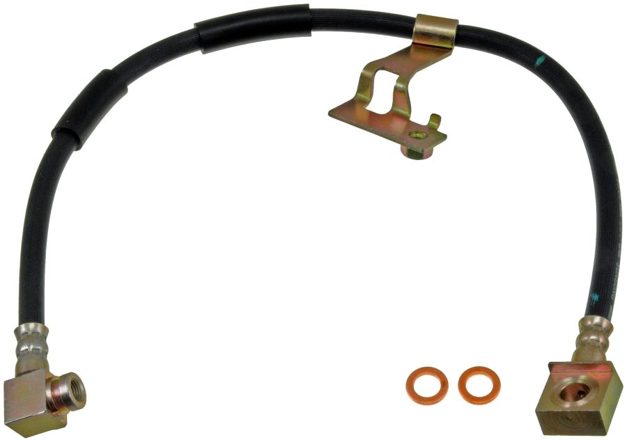 DORMAN H380074 Front Driver Side Brake Hydraulic Hose Compatible with Select Chrysler / Dodge / Plymouth Models