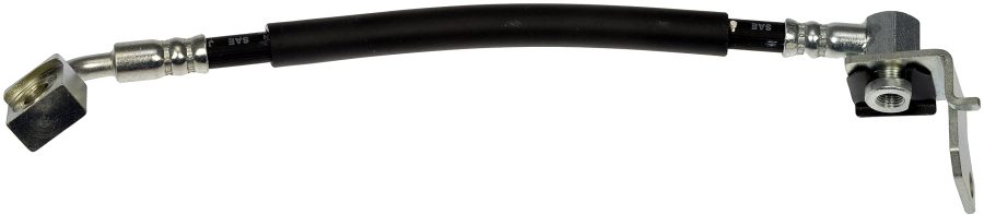 DORMAN H381157 Front Passenger Side Brake Hydraulic Hose Compatible with Select Ford / Mazda / Mercury Models, Black