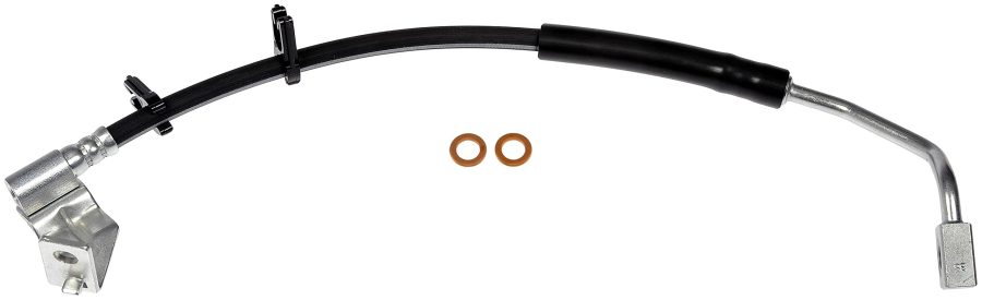 DORMAN H381365 Front Driver Side Brake Hydraulic Hose Compatible with Select Ford/Lincoln Models