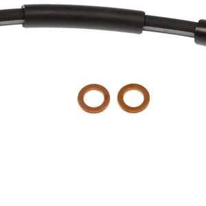 DORMAN H620189 Front Driver Side Brake Hydraulic Hose Compatible with Select Jeep Models