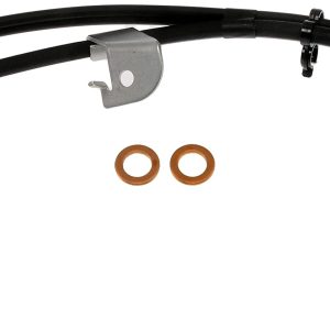 DORMAN H620324 Front Driver Side Brake Hydraulic Hose Compatible with Select Ford / Lincoln Models