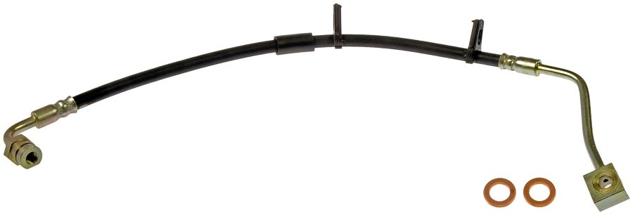 DORMAN H620986 Front Driver Side Brake Hydraulic Hose Compatible with Select Ford Models