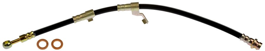 DORMAN H621108 Front Driver Side Brake Hydraulic Hose Compatible with Select Hyundai / Kia Models