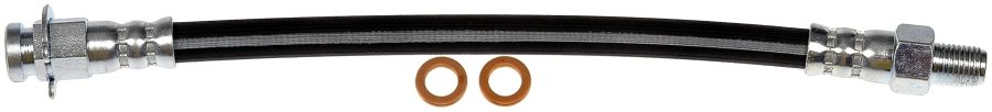 DORMAN H86433 Brake Hydraulic Hose Compatible with Select Chevrolet Models, Black, 1 Count